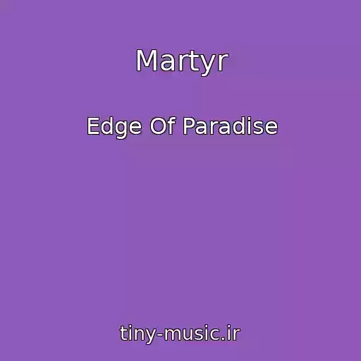 کاور آهنگ Martyr از Edge Of Paradise