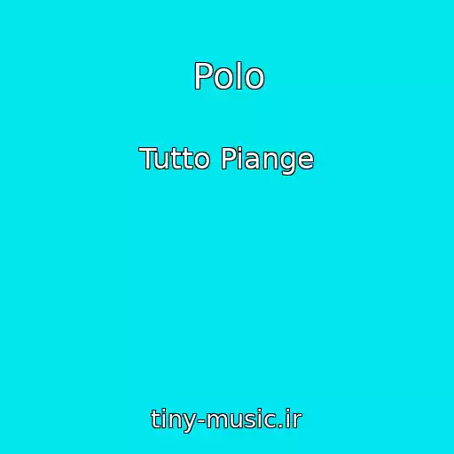 کاور آهنگ Polo از Tutto Piange