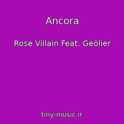کاور آهنگ Ancora از Rose Villain Feat. Geôlier