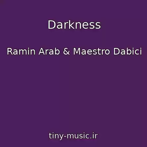 کاور آهنگ Darkness از Ramin Arab & Maestro Dabici