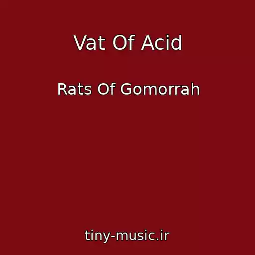 کاور آهنگ Vat Of Acid از Rats Of Gomorrah