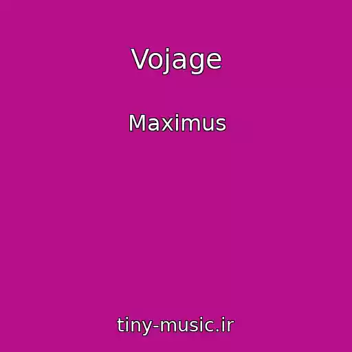 کاور آهنگ Vojage از Maximus
