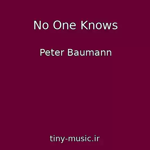 کاور آهنگ No One Knows از Peter Baumann