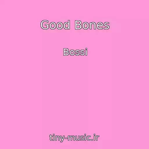 کاور آهنگ Good Bones از Bossi