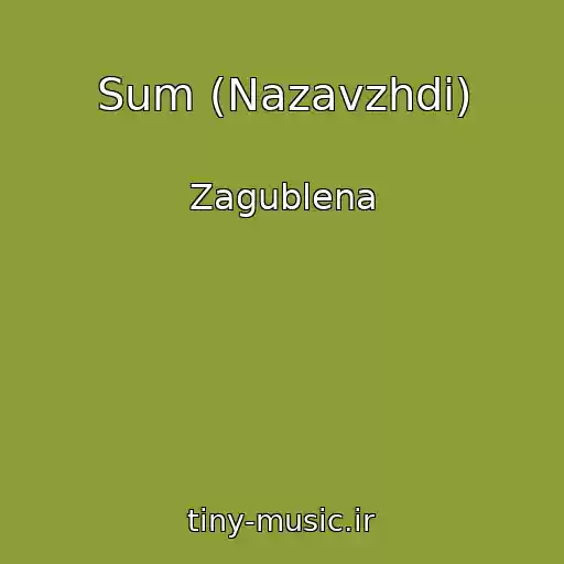 کاور آهنگ Sum (Nazavzhdi) از Zagublena