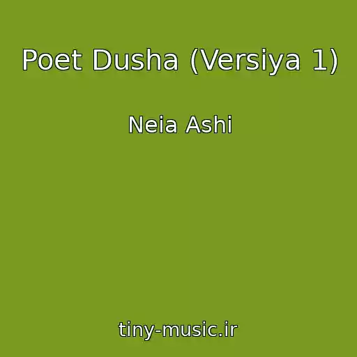 کاور آهنگ Poet Dusha (Versiya 1) از Neia Ashi