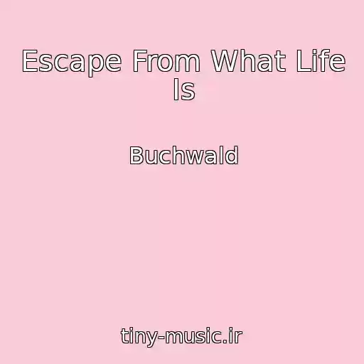 کاور آهنگ Escape From What Life Is از Buchwald