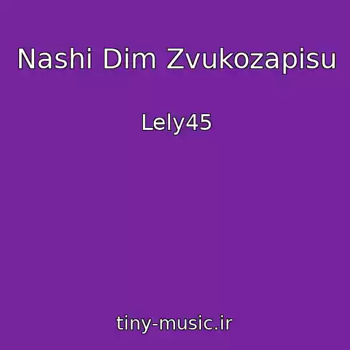 کاور آهنگ Nashі Dіm Zvukozapisu از Lely45