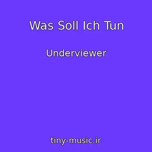 کاور آهنگ Was Soll Ich Tun از Underviewer
