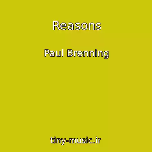 کاور آهنگ Reasons از Paul Brenning