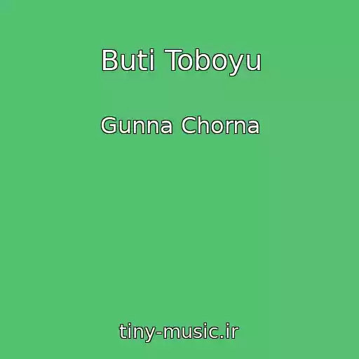 کاور آهنگ Buti Toboyu از Gunna Chorna