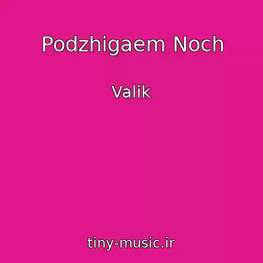 کاور آهنگ Podzhigaem Noch از Valik