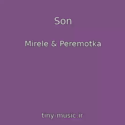 کاور آهنگ Son از Mirele & Peremotka