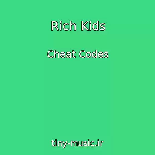 کاور آهنگ Rich Kids از Cheat Codes