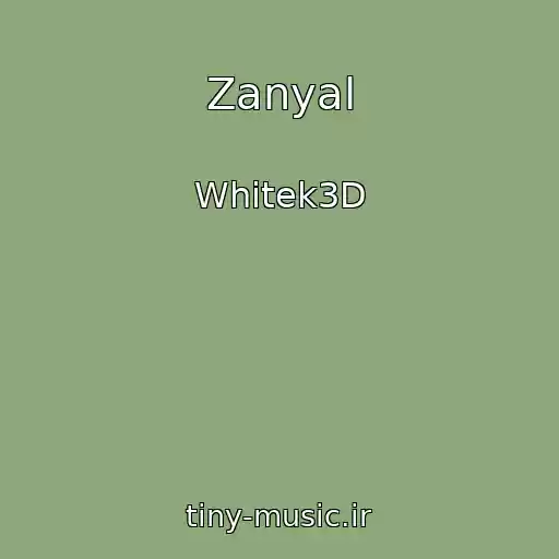 کاور آهنگ Zanyal از Whitek3D