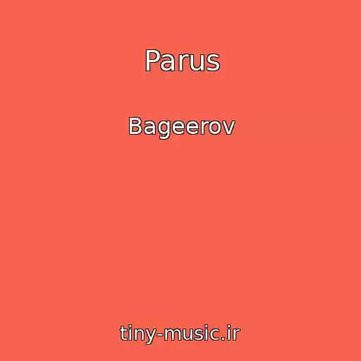 کاور آهنگ Parus از Bageerov
