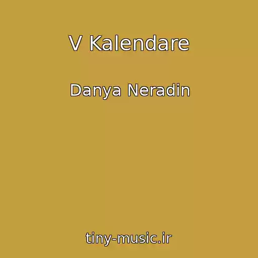 کاور آهنگ V Kalendare از Danya Neradin