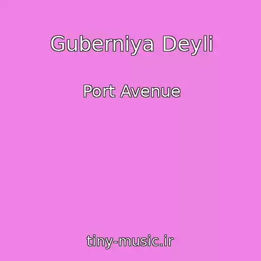 کاور آهنگ Guberniya Deyli از Port Avenue
