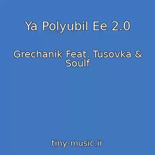 کاور آهنگ Ya Polyubil Ee 2.0 از Grechanik Feat. Tusovka & Soulf