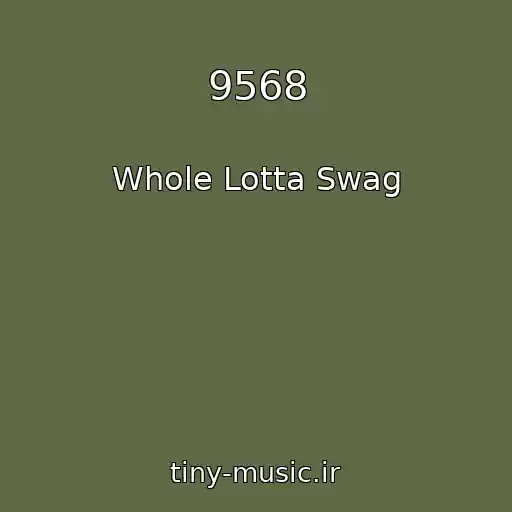 کاور آهنگ 9568 از Whole Lotta Swag