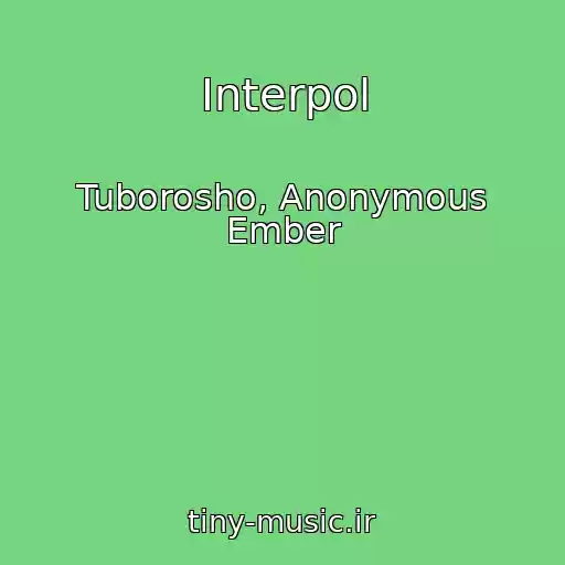 کاور آهنگ Interpol از Tuborosho, Anonymous Ember