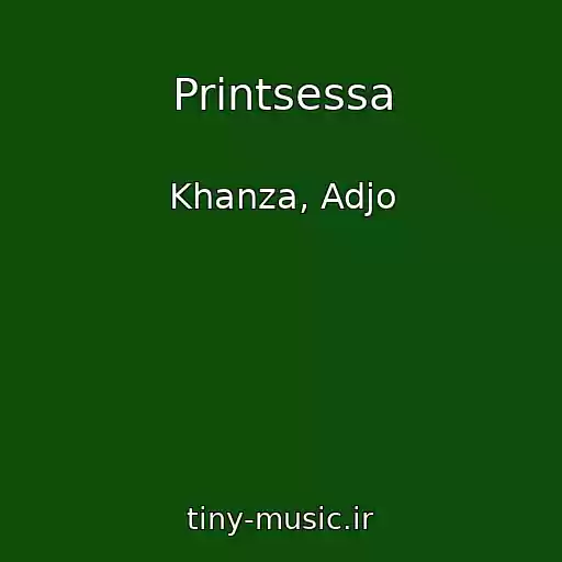 کاور آهنگ Printsessa از Khanza, Adjo