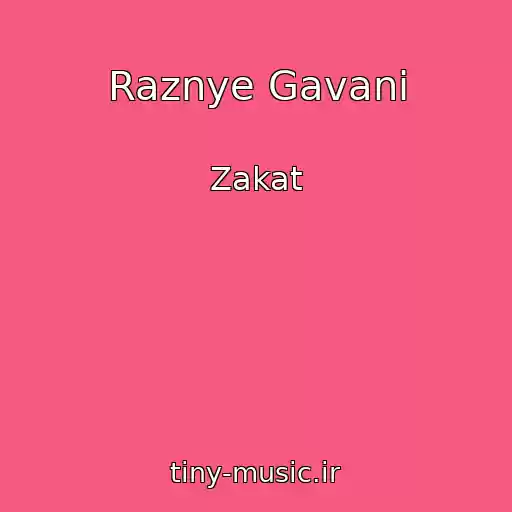 کاور آهنگ Raznye Gavani از Zakat