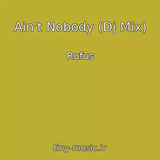 کاور آهنگ Ain't Nobody (Dj Mix) از Rufus