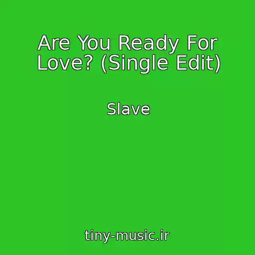 کاور آهنگ Are You Ready For Love? (Single Edit) از Slave