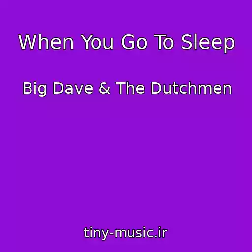 کاور آهنگ When You Go To Sleep از Big Dave & The Dutchmen