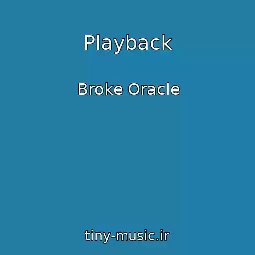 کاور آهنگ Playback از Broke Oracle