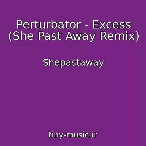 کاور آهنگ Perturbator - Excess (She Past Away Remix) از Shepastaway