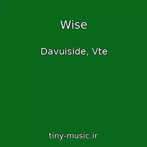 کاور آهنگ Wise از Davuiside, Vte