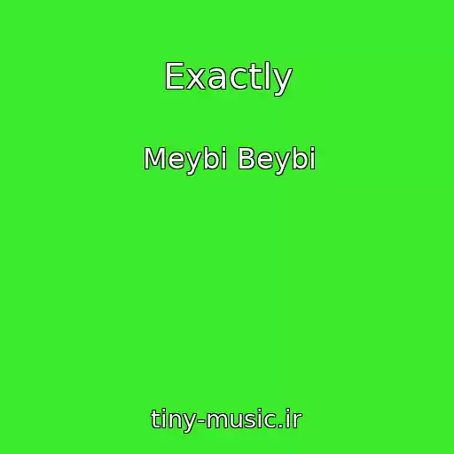 کاور آهنگ Exactly از Meybi Beybi