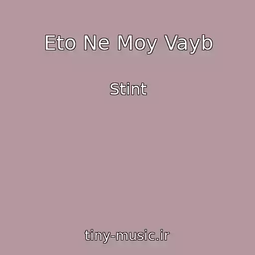 کاور آهنگ Eto Ne Moy Vayb از Stint