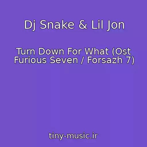 کاور آهنگ Dj Snake & Lil Jon از Turn Down For What (Ost Furious Seven / Forsazh 7)