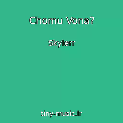 کاور آهنگ Chomu Vona? از Skylerr