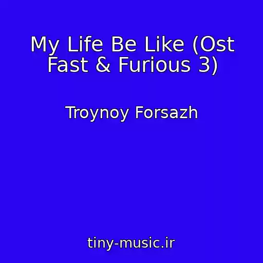کاور آهنگ My Life Be Like (Ost Fast & Furious 3) از Troynoy Forsazh