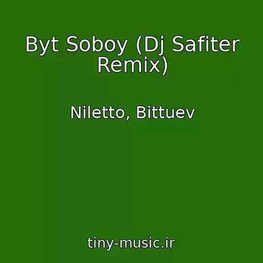 کاور آهنگ Byt Soboy (Dj Safiter Remix) از Niletto, Bittuev