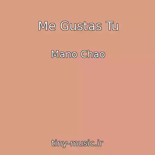 کاور آهنگ Me Gustas Tu از Mano Chao