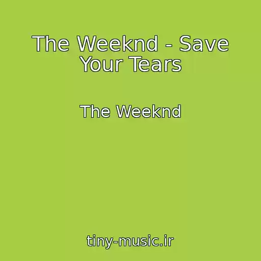 کاور آهنگ The Weeknd - Save Your Tears از The Weeknd