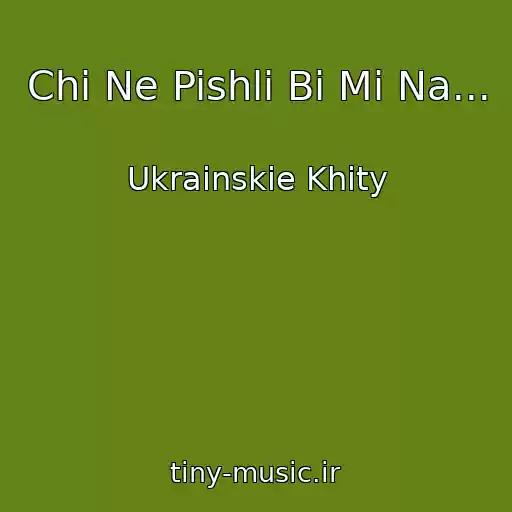 کاور آهنگ Chi Ne Pishli Bi Mi Na... از Ukrainskie Khity