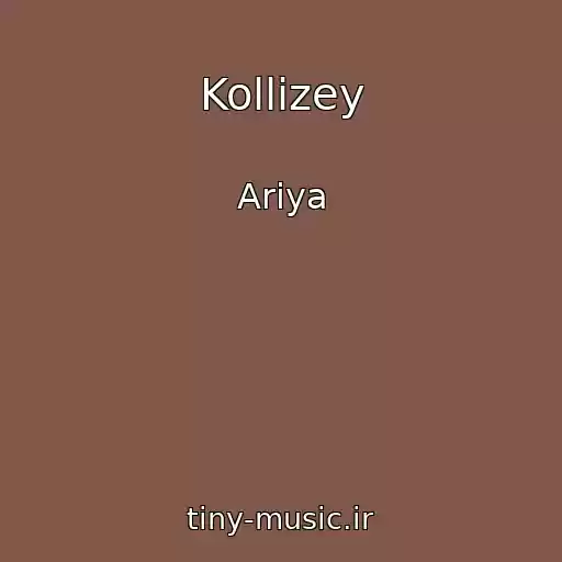 کاور آهنگ Kollizey از Ariya