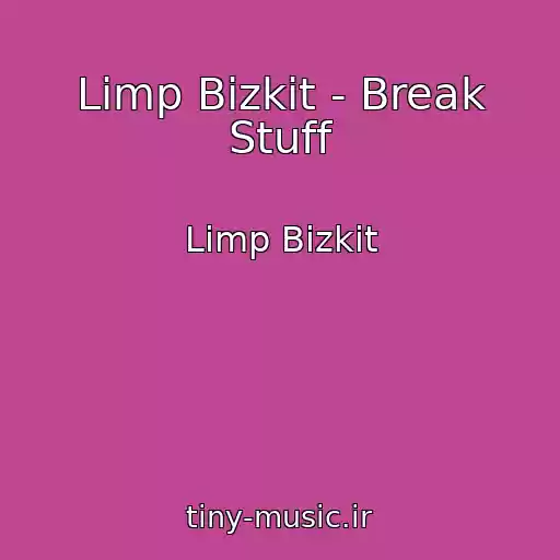 کاور آهنگ Limp Bizkit - Break Stuff از Limp Bizkit