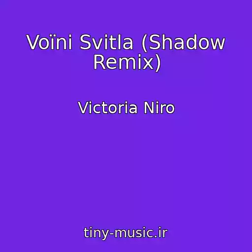 کاور آهنگ Voїni Svіtla (Shadow Remix) از Victoria Niro