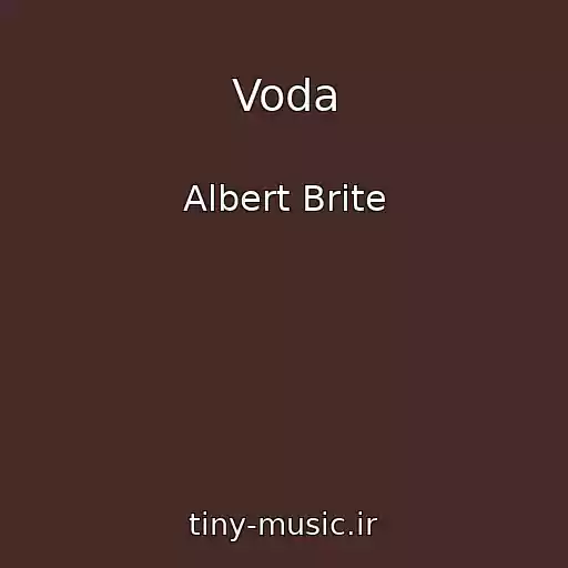 کاور آهنگ Voda از Albert Brite