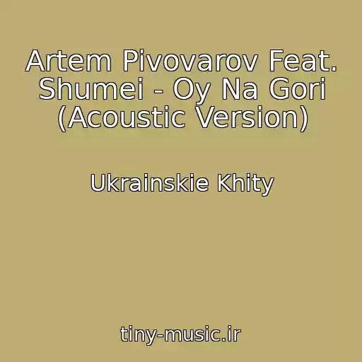 کاور آهنگ Artem Pivovarov Feat. Shumei - Oy Na Gorі (Acoustic Version) از Ukrainskie Khity