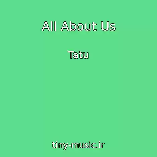 کاور آهنگ All About Us از Tatu