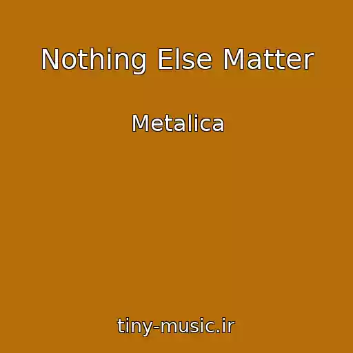 کاور آهنگ Nothing Else Matter از Metalica