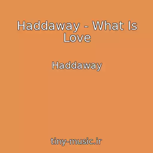 کاور آهنگ Haddaway - What Is Love از Haddaway